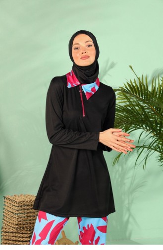 Black Swimsuit Hijab 1933