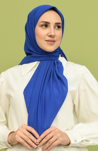 Bursa İpeği Eşarp 15295-05 Saks