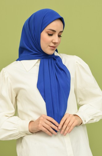 Bursa İpeği Eşarp 15295-05 Saks