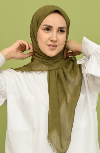 Army Green Scarf 15296-10