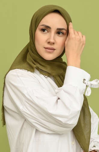 Army Green Scarf 15296-10