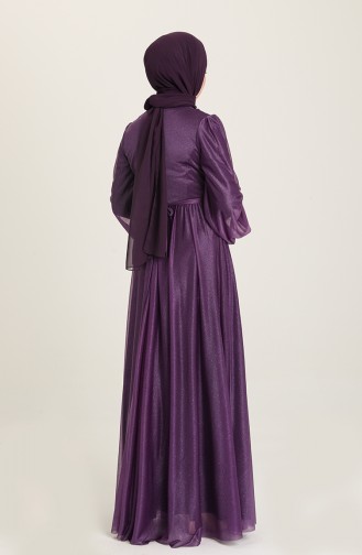 Robe de Soirée 5541-12 Pourpre 5541-12