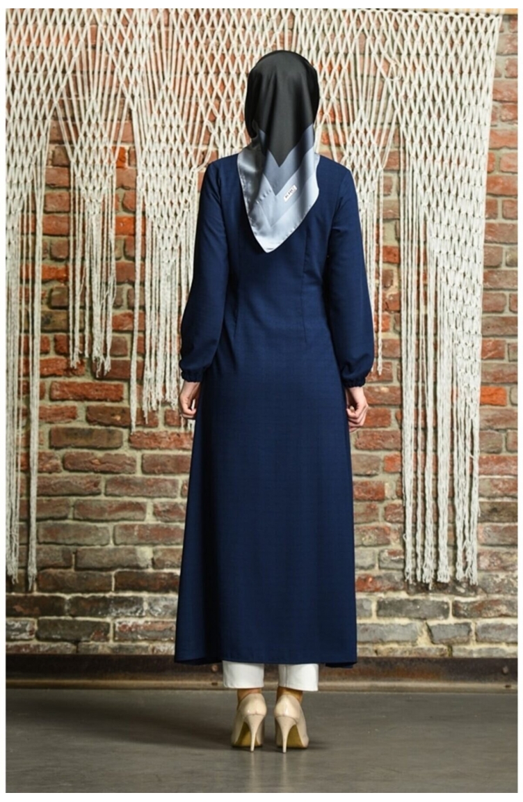 Plain navy deals blue abaya