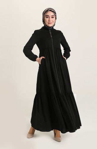 Schwarz Abayas 3850-01