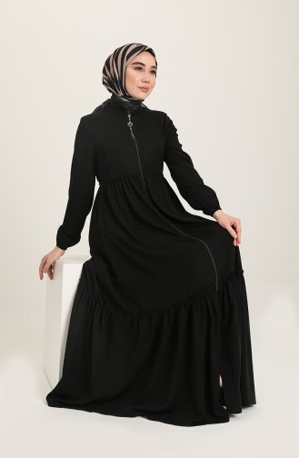 Black Abaya 3850-01