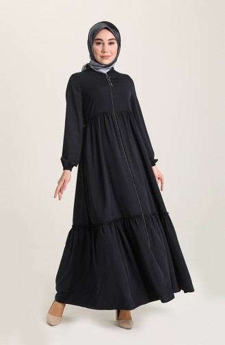 Dunkelblau Abayas 3850-02