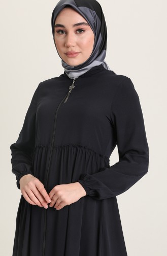 Dunkelblau Abayas 3850-02