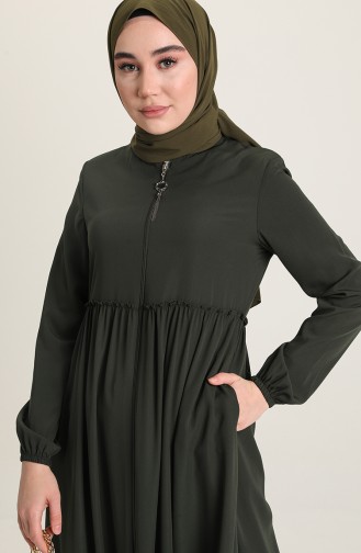 Khaki Abayas 3850-03