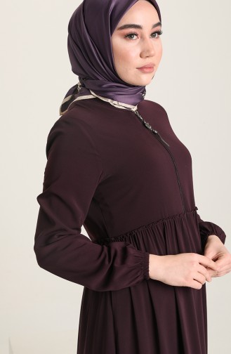 Plum Abaya 3850-04