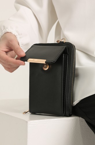 Black Shoulder Bags 8005-55