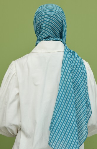 Turquoise Sjaal 8236-01