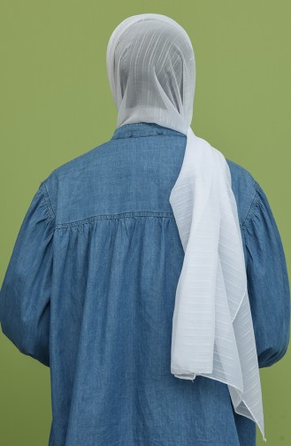 شال أبيض 8245-01