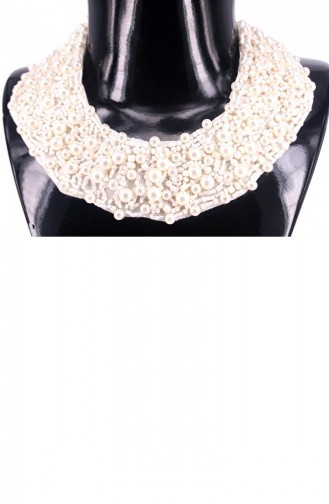 Collier Blanc 9853000016363