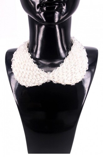 Collier Blanc 9853000016394