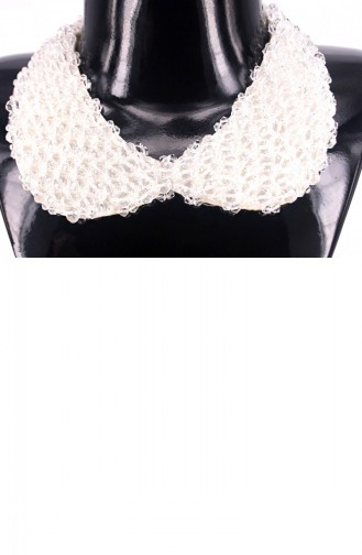 Collier Blanc 9853000016394