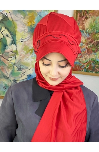 Turban Pret-a-Porter Rouge 1TŞŞAP27OCK-08