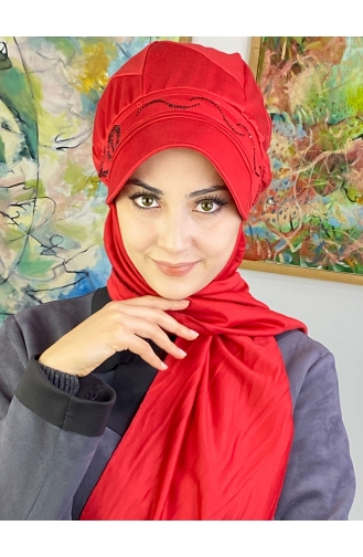 Turban Pret-a-Porter Rouge 1TŞŞAP27OCK-08