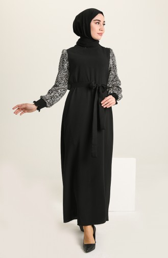 Robe Hijab Noir 3113-02
