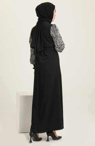 Robe Hijab Noir 3113-02