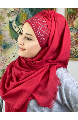 Weinrot Praktischer Turban 1ŞBTTHZŞL01-01