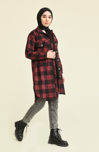 Claret red Tuniek 12903