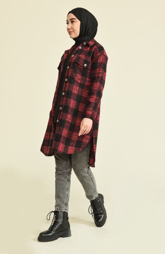 Claret red Tuniek 12903