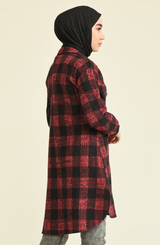 Claret red Tuniek 12903
