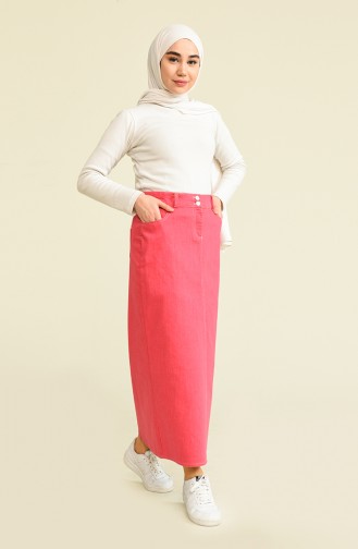 Cepli Kot Etek 1207-01 Mercan