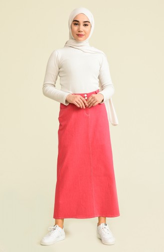 Cepli Kot Etek 1207-01 Mercan
