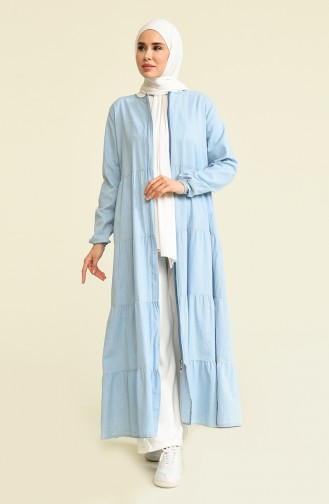 Jeansblau Abayas 1977-01