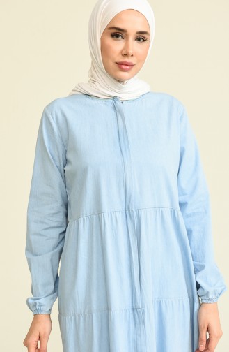 Jeansblau Abayas 1977-01