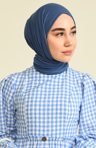 Blau Hijab Kleider 10760.Mavi