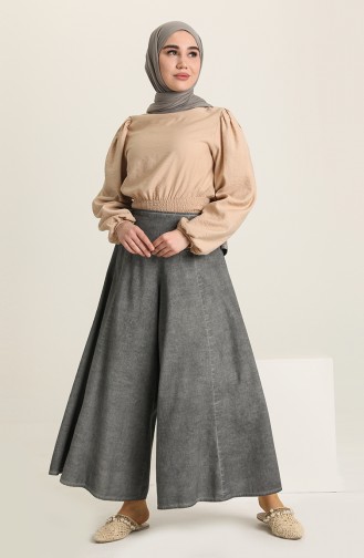 Gray Culottes 0550-01