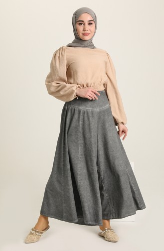 Gray Culottes 0550-01