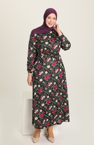 Robe Hijab Noir 4801B-03