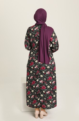 Robe Hijab Noir 4801B-03