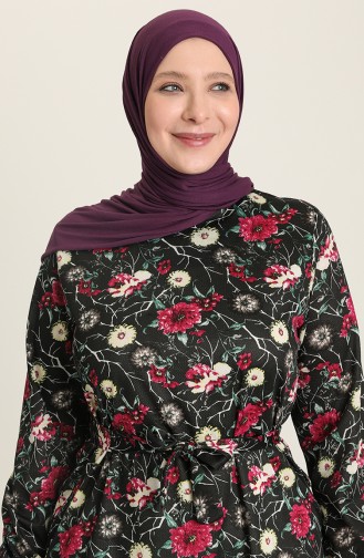 Robe Hijab Noir 4801B-03