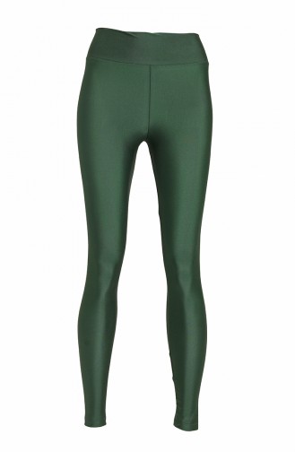 Smaragdgrün Leggins 0010-02