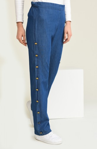 Dark Blue Broek 12393