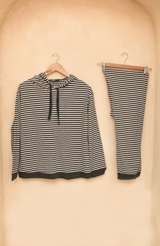 Anthracite Pyjama 5752-01