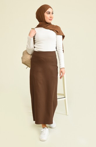 Brown Skirt 1463-02