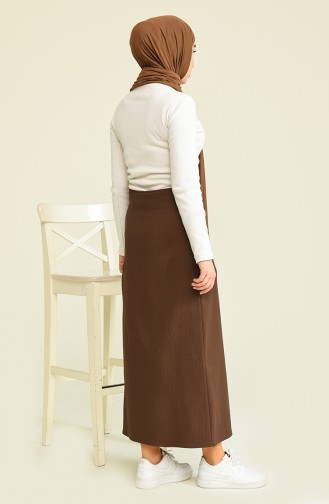 Brown Skirt 1463-02