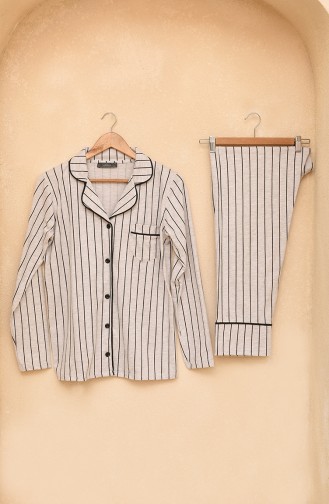 Gray Pajamas 5739-01