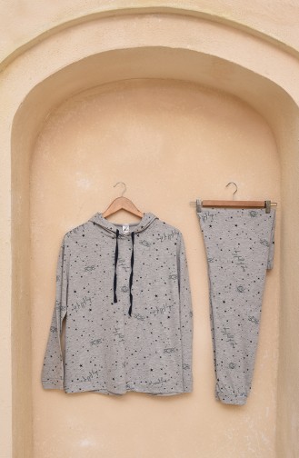 Gray Pyjama 5754-01