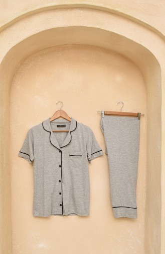 Gray Pyjama 5762-01