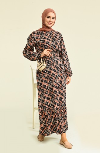Robe Hijab Noir 2268-02
