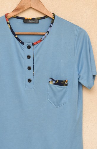 Turquoise Pyjama 5680-01
