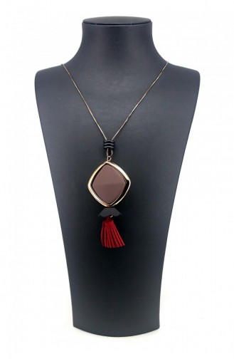 Collier Couleur Brun 9853000017087