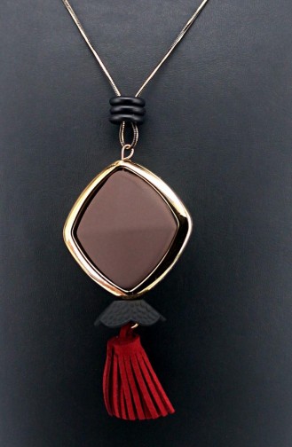 Collier Couleur Brun 9853000017087
