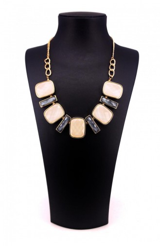 Beige Necklace 9853000017636